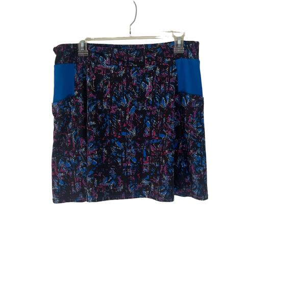 Soybu‎ Women's Size Large Black Blue Activewear Skirt - Picture 1 of 8